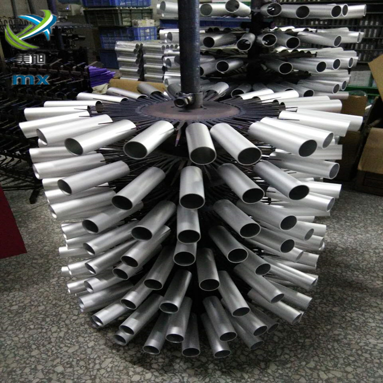 现货供应6061超硬铝管/6063铝件加工USB接口铝管喷砂氧化CNC加工