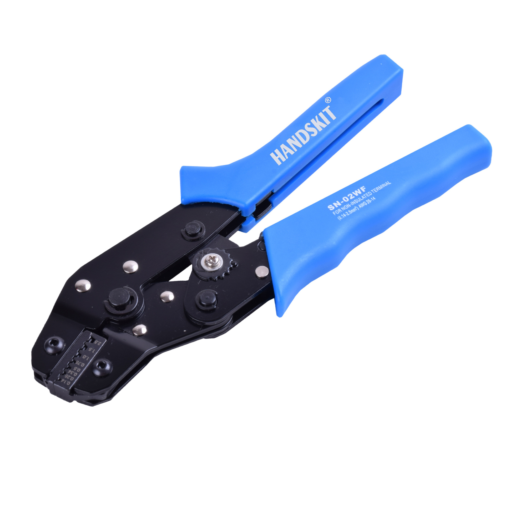 针管型端子 欧式端子 铜鼻子 针形冷压端子压线钳 压接钳 SN-02WF