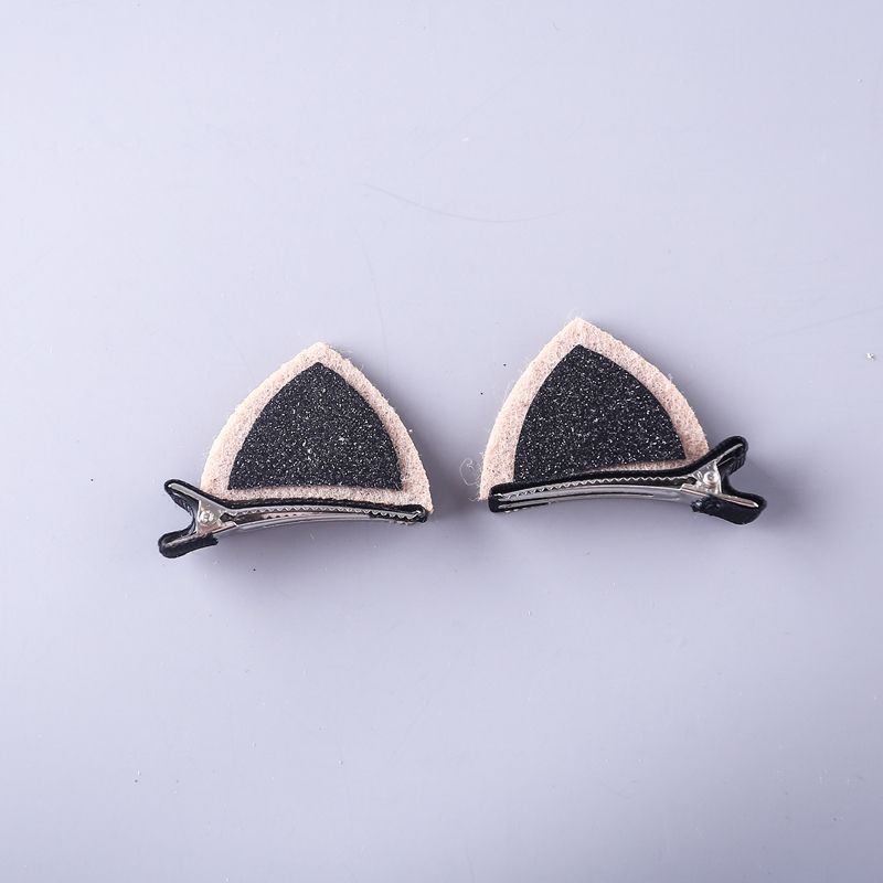 Directo de fábrica estilo Coreano con lentejuelas orejas de gato horquilla niños adultos venta lindo tocado accesorios para el cabello Holiday Dress Up