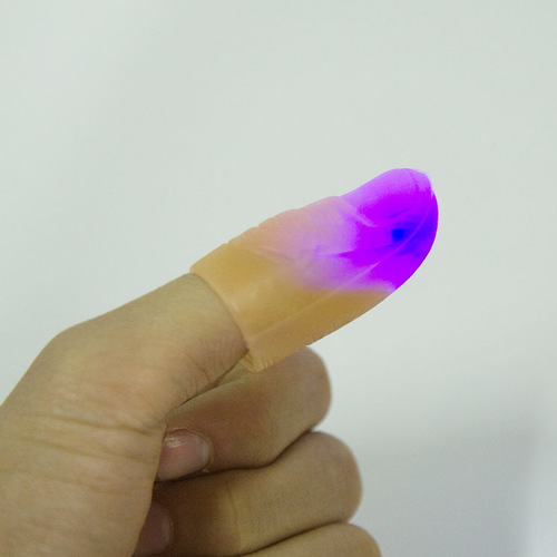 Light energy dancing finger lamp Wanjia lights magic finger lamp magic props toy manufacturer wholesale