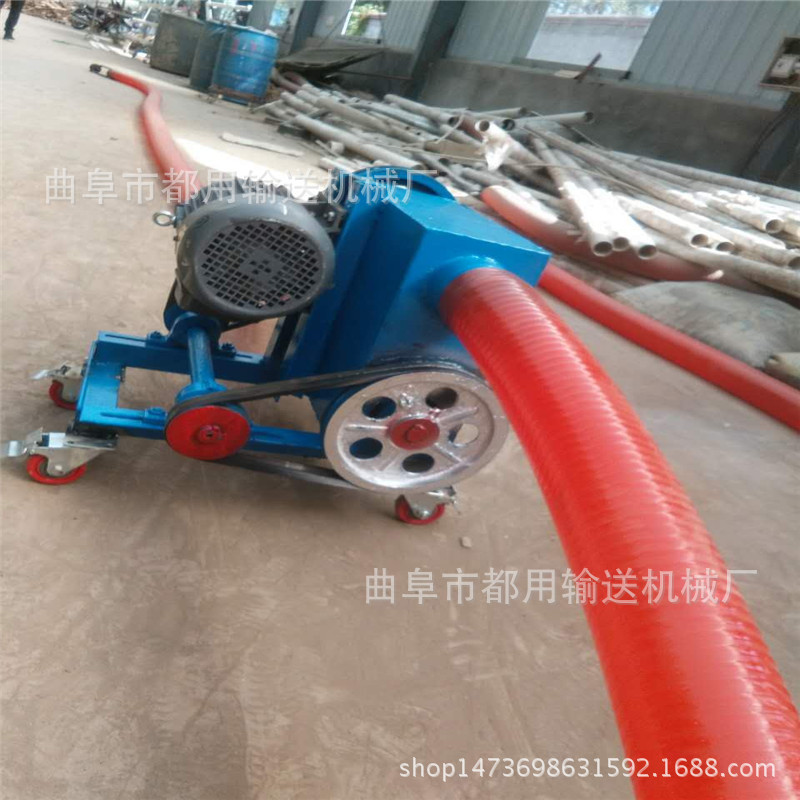 水泥粉用双驱软管抽送机  带进出管送料机  软管上料机