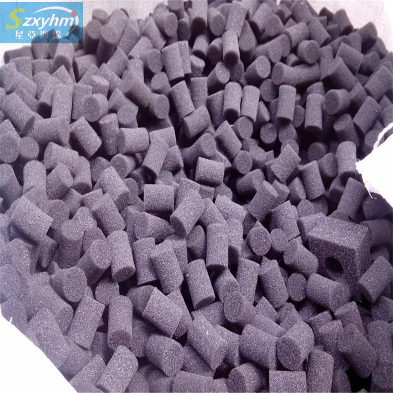 厂家直销电子仪器防震海绵材料 彩色海绵管 空心海绵管