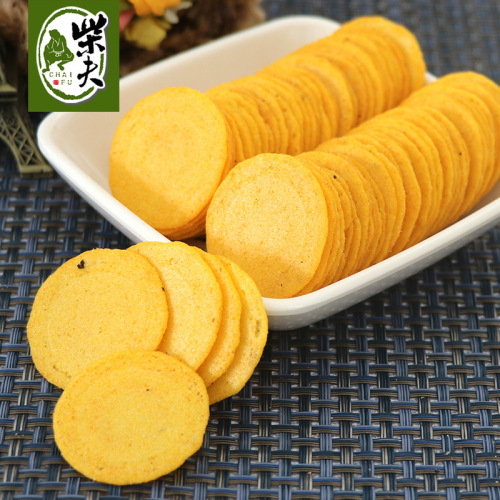 【Factory Direct Sale】Chalf Rough Grain Dried Corn Crisps 40g Tomato Flavor Spicy Flavor Snack Specialty Food