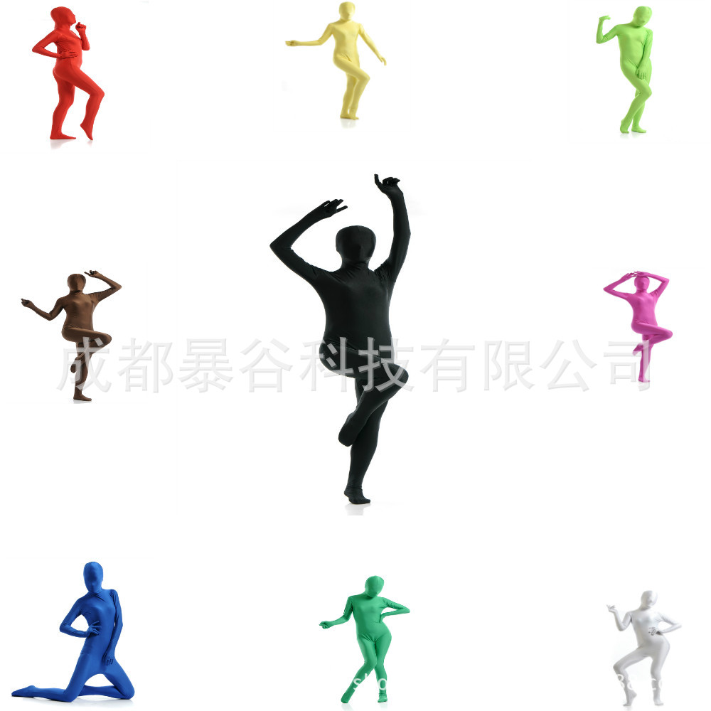 Amazon Supply Lycra performance wear stage wear cosplay Halloween party wear women's all-inclusive tights
