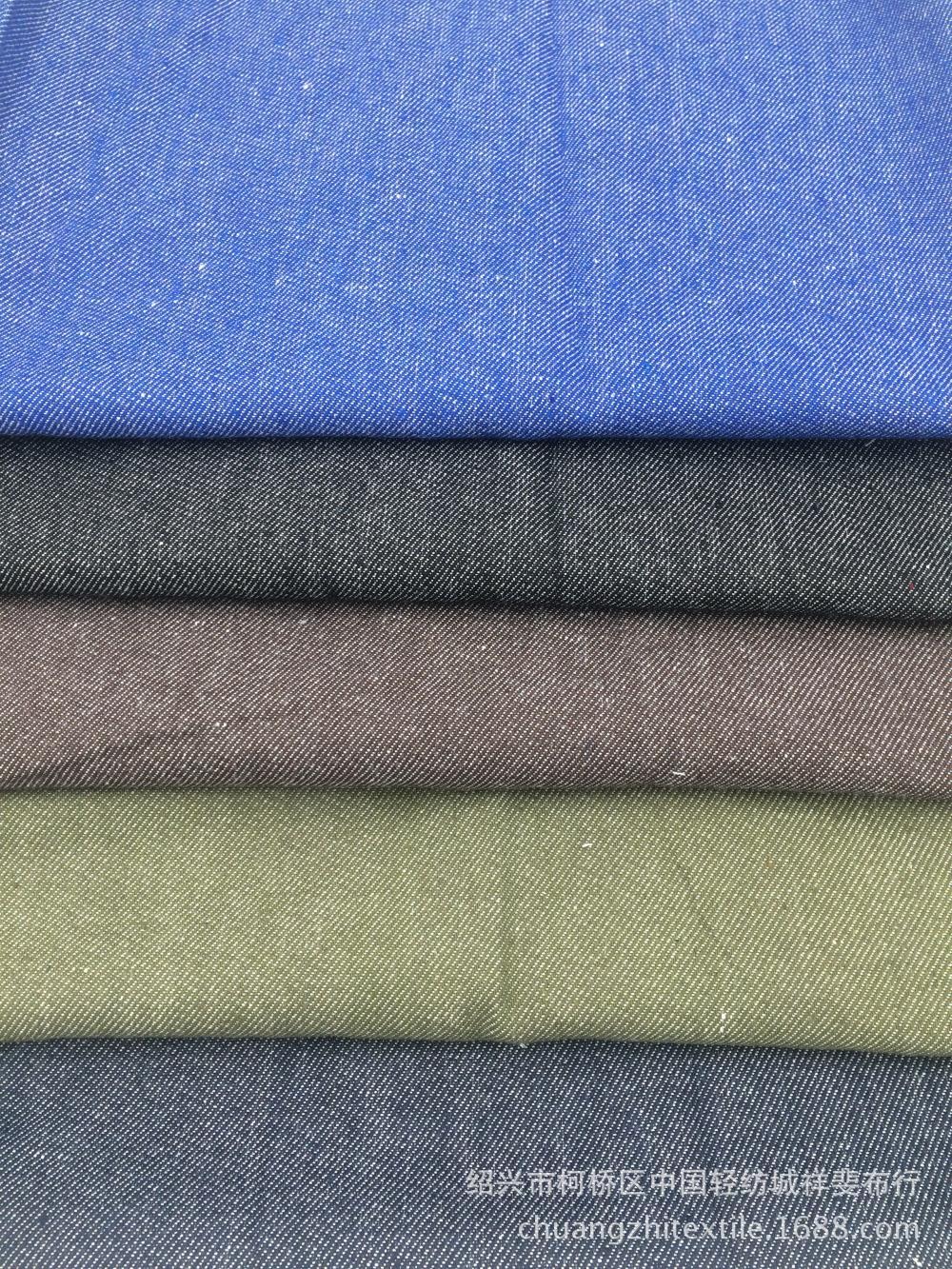 厂家直销涤棉色织提花条纹布家纺服装布料先染布面料轻纺城鞋材