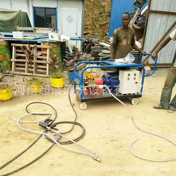 工业清理机/高压水射流清洗机/500公斤压力进口除漆除锈设备