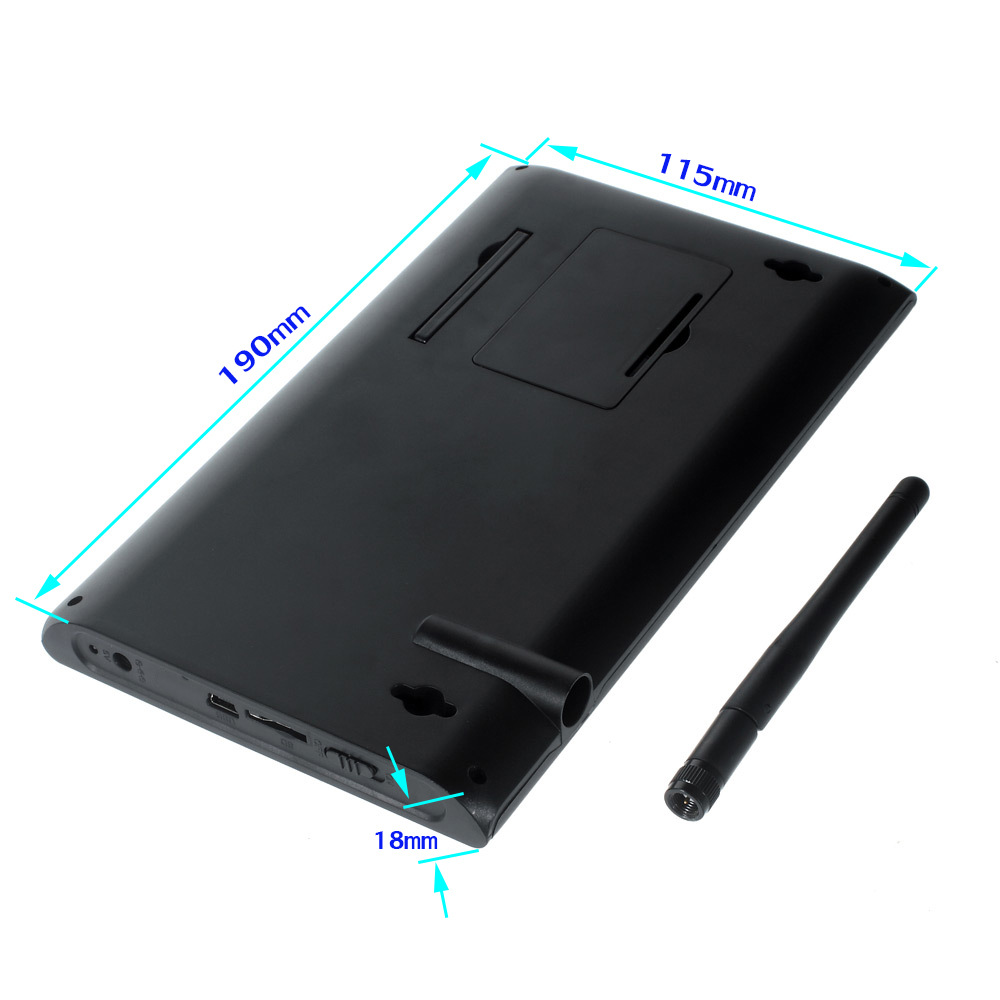 Shanyishida video de 7 pulgadas traje de monitoreo de cuatro imágenes cámara LCD monitoreo de seguridad inalámbrico dos cámaras