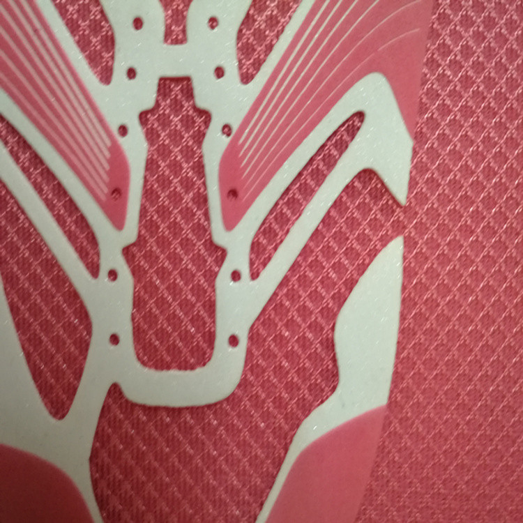 白色水性硅胶 适合仿皮革 鞋材面料 印花 只印两次 牢度好 没手感