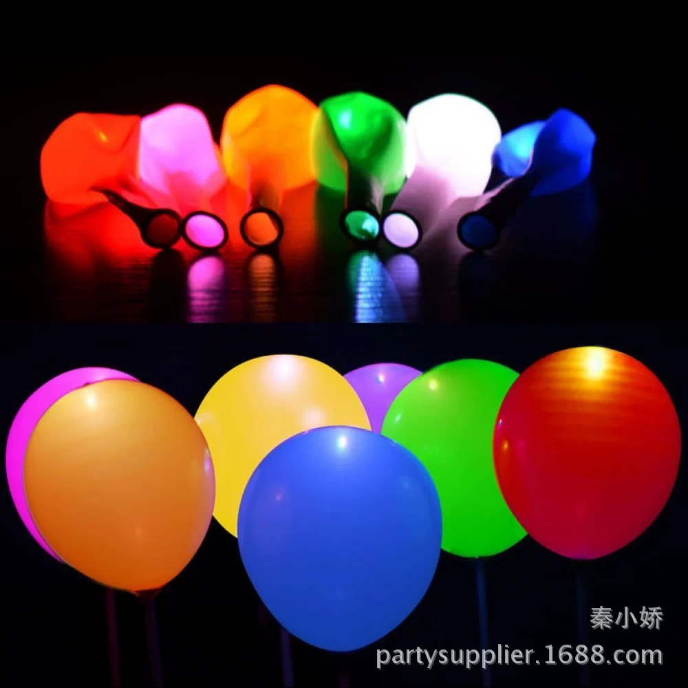 LED мигающий шарик, белые украшения, прямые продажи фабрики