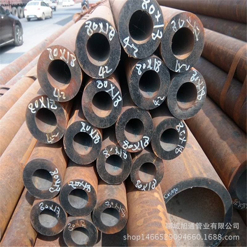 销售40cr精密钢管35*8 火焰淬火零件用40cr冷拔无缝管