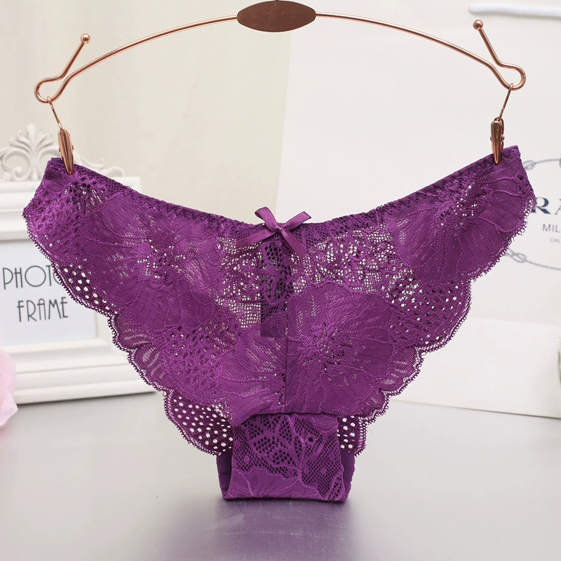 Сексуальные кружевные брюки, underwear с бантиком, для импорта