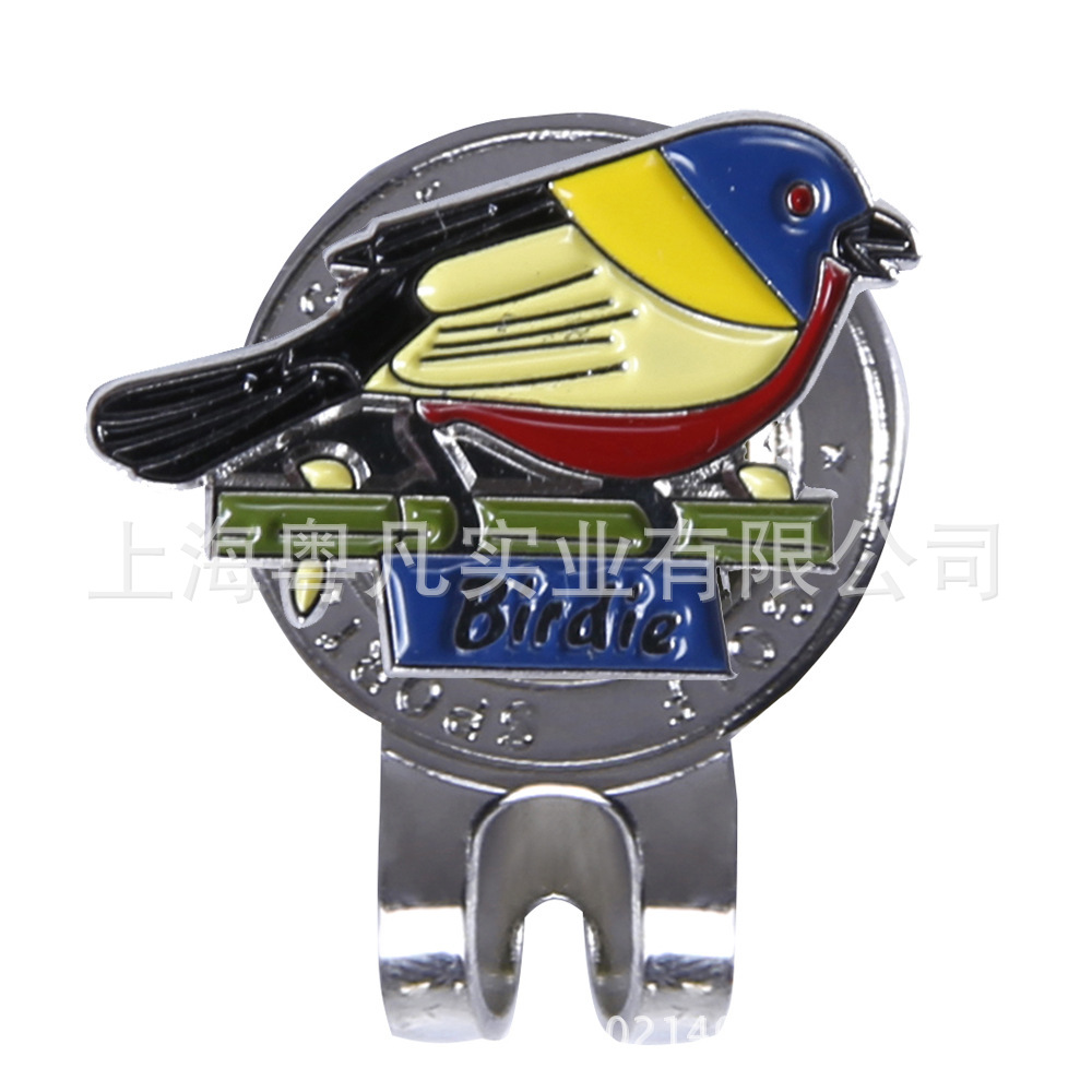 Auto-Suministro de fábrica en stock suministros de golf accesorios clip de imán de metal para consulta de dibujo clip de sombrero de golf