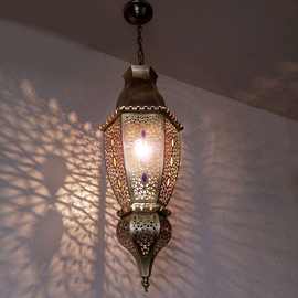 漫咖啡焊锡全铜花吊灯阿拉伯东南亚卧室餐厅简约波斯风情全铜吊灯