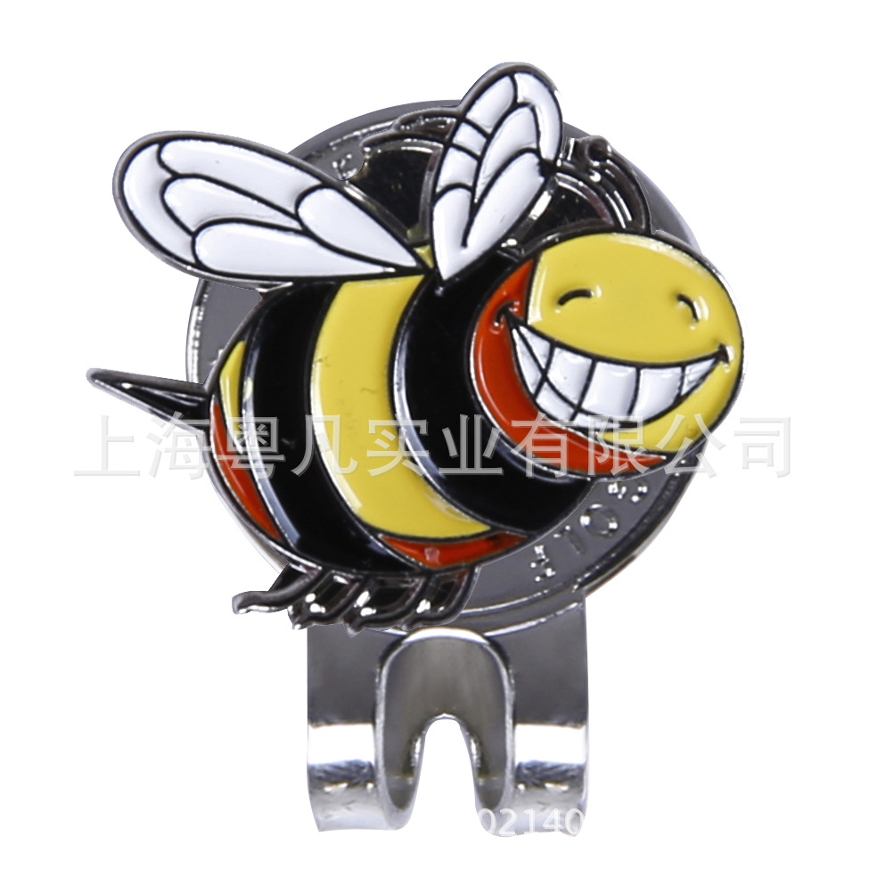 Auto-Suministro de fábrica en stock suministros de golf accesorios clip de imán de metal para consulta de dibujo clip de sombrero de golf