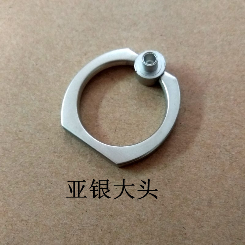 亜鉛合金の小頭の指のリングはpvcの圧力の怠惰な人のiring携帯の箱の指のリングの支柱の金属の部品の現物を掛けます。