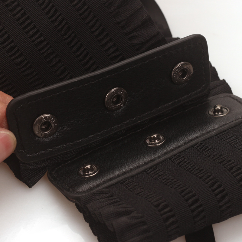 Damen Korsettgürtel Aus Elastischer Spitze Mit Dekoschleife_voghion.com
