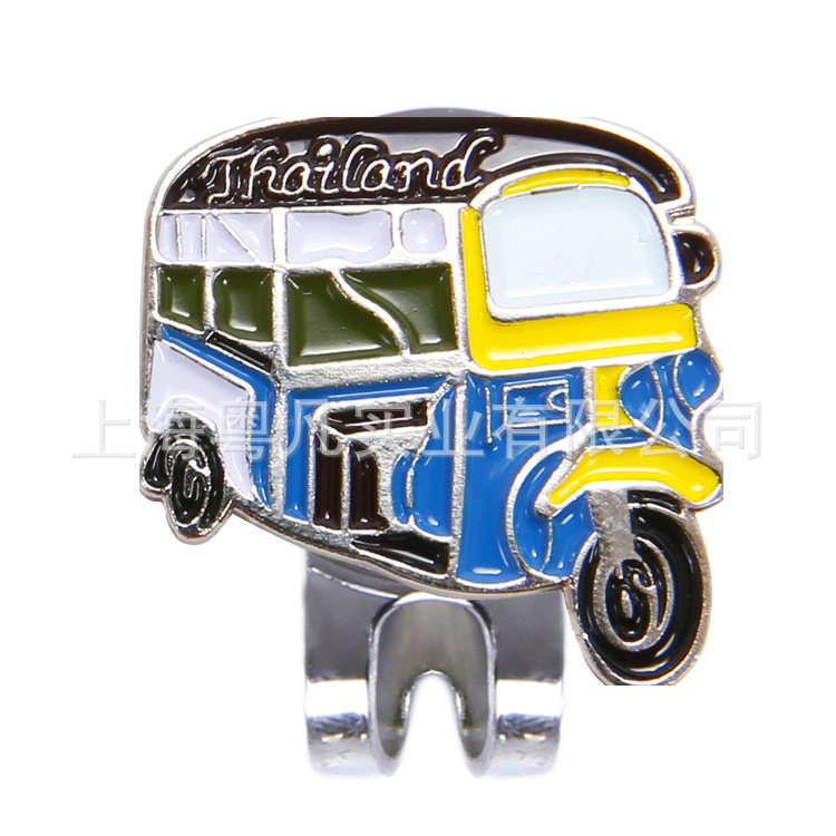 Auto-Suministro de fábrica en stock suministros de golf accesorios clip de imán de metal para consulta de dibujo clip de sombrero de golf