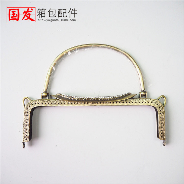 Nuevo spot 22CM cubierta en relieve cuadrada de hierro mano oro bronce oro ligero con mano oro