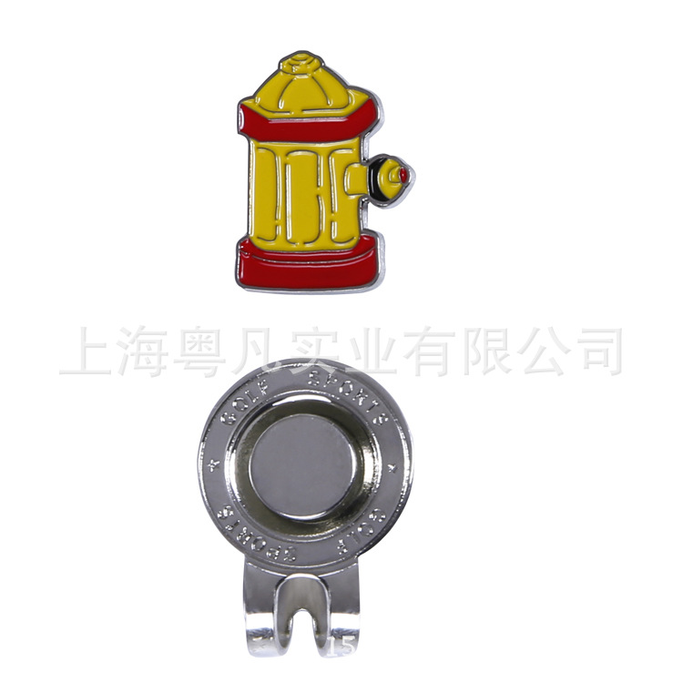 Auto-Suministro de fábrica en stock suministros de golf accesorios clip de imán de metal para consulta de dibujo clip de sombrero de golf