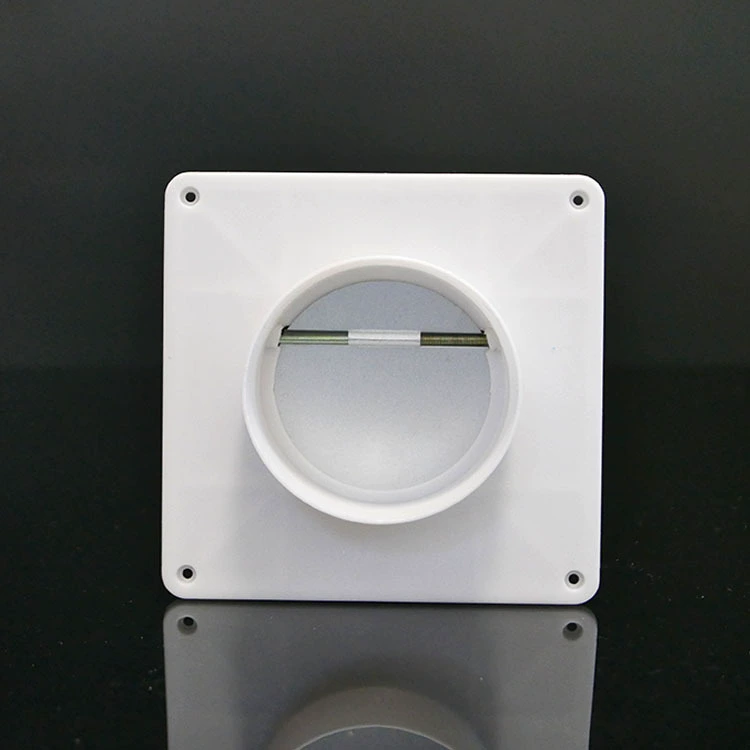 Железный лист для ванной комнаты, однодверный обратный клапан для дымохода, общественный обратный клапан для дымохода, устройство против дыма, устройство против запаха, редукционное кольцо