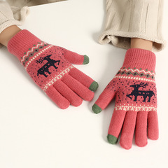 2021 New Winter Warm Knitted Gloves for Men and Women, Touch Screen Outdoor Cycling Finger Gloves, Bulk Selling