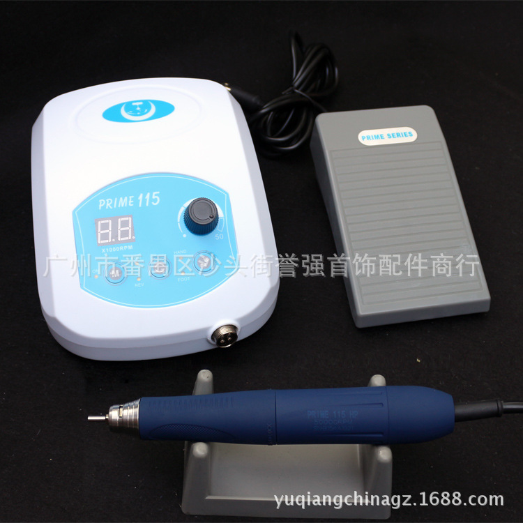 无碳刷打磨机 雕刻机电子机115型首饰玉石美甲木雕牙雕 5万转