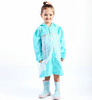 Long raincoat for princess, trench coat, chain with zipper, storage bag