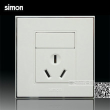 simon/西蒙 56系列 16A空调插座(银边)V51681