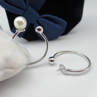 DIY��� S925���y僰׽��ָָ�hŮ�_�ڿ��{������Ʒ�������