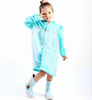 Long raincoat for princess, trench coat, chain with zipper, storage bag