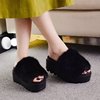 Slippers platform, high fashionable footwear, trend of season, Korean style, wholesale