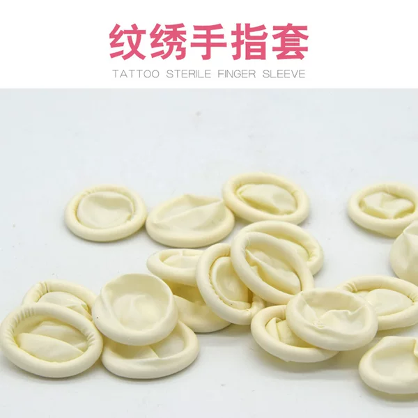 Tattoo disposable finger set latex finger set floating lip embroidered eyebrow color finger set 250