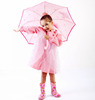 Long raincoat for princess, trench coat, chain with zipper, storage bag