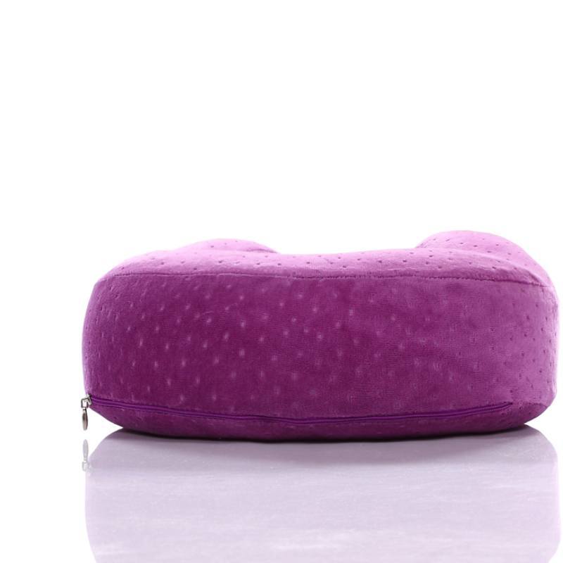 Foam Support U-Shaped Protection Airplane Travel Neck Car Memory Pillow_voghion.com
