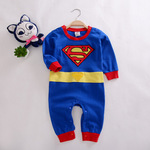 2025BAILIWEINI春秋长袖哈衣连体衣长袖爬服婴幼儿服装一件代发