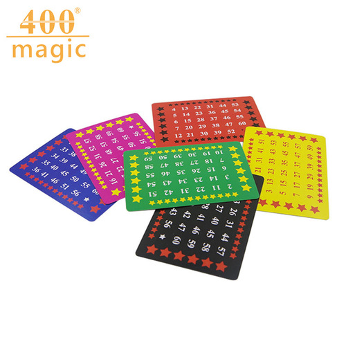 Telepathy deck, digital test card, prophecy card, close-up interactive magic toys and props manufacturer wholesale