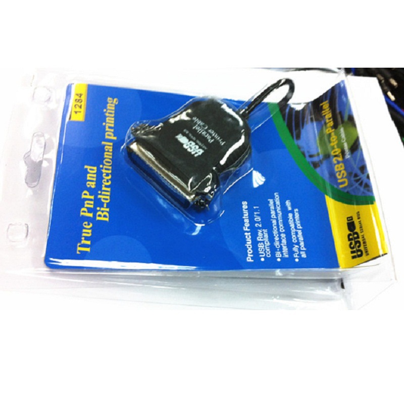 USB to Printer USB Rotation Pass to printing line 1284 Old -style printer 36 -pin wiring data line 3
