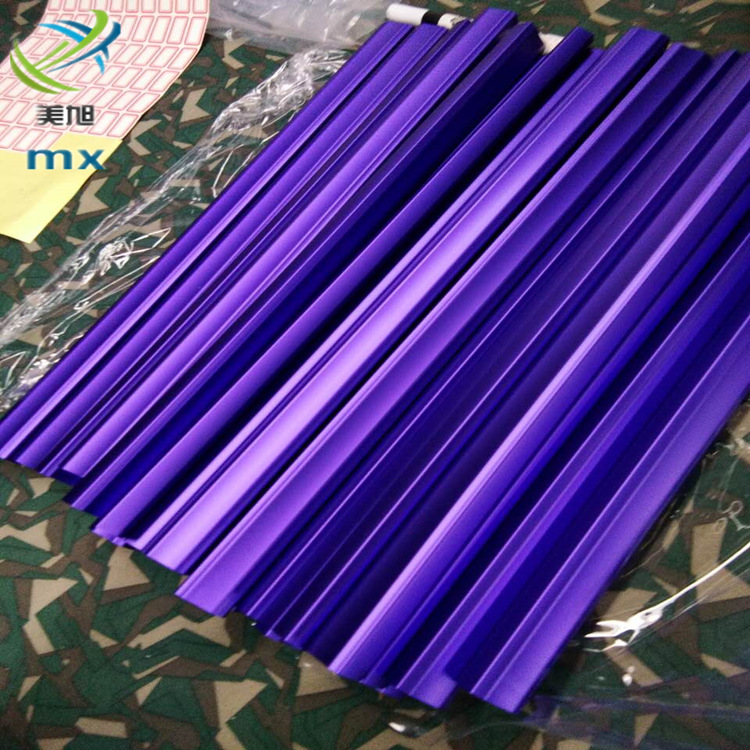 供应喷砂氧化铝管6063薄璧铝管异型铝管开槽加工阳极氧化铝管CNC