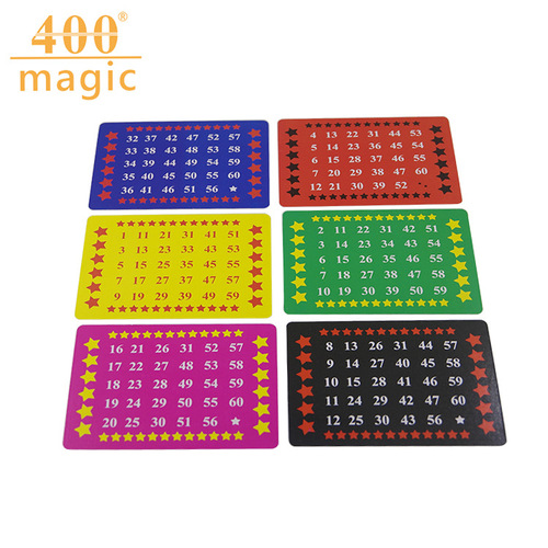 Telepathy deck, digital test card, prophecy card, close-up interactive magic toys and props manufacturer wholesale