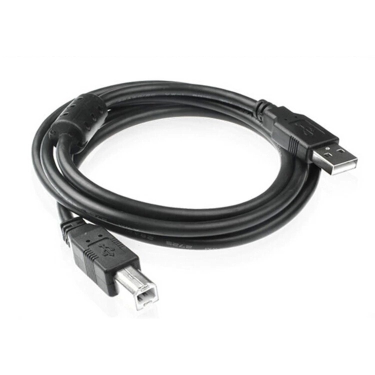 Manufacturers sell 1.5/3/5/10 m black USB standard 2.0 printing line square printer data connection line