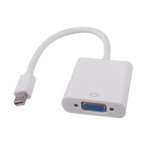 厂家现货minidp to vga线 雷电迷你DP转VGA转换线 笔记本连接线