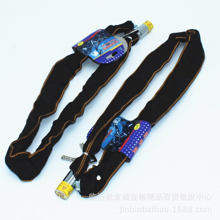 90cm fairy lion anti-theft cloth chain lock motorcycle chain lock distribution daily department store 10 yuan store supply