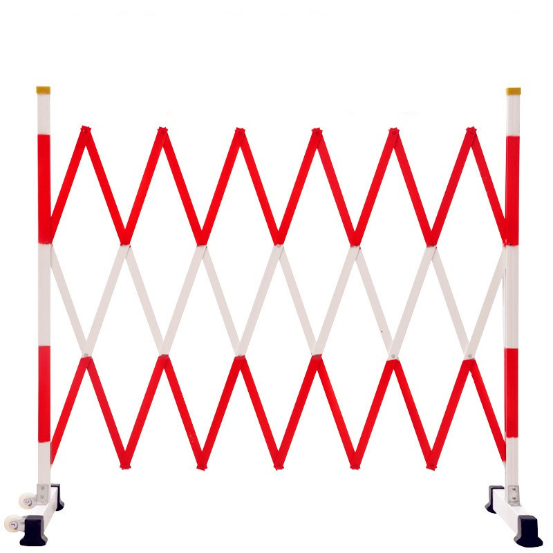 玻璃钢片式伸缩围栏可移动式电力施工安全绝缘围栏硬质隔离防护栏