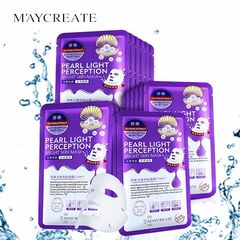 Bodybuilding Chuangyan Hyaluronic Acid Mask Foreign Trade Skin Care Hydrating Cosmetics Kit Cleansing Mask 20 Pieces Manufacturer Wholesale