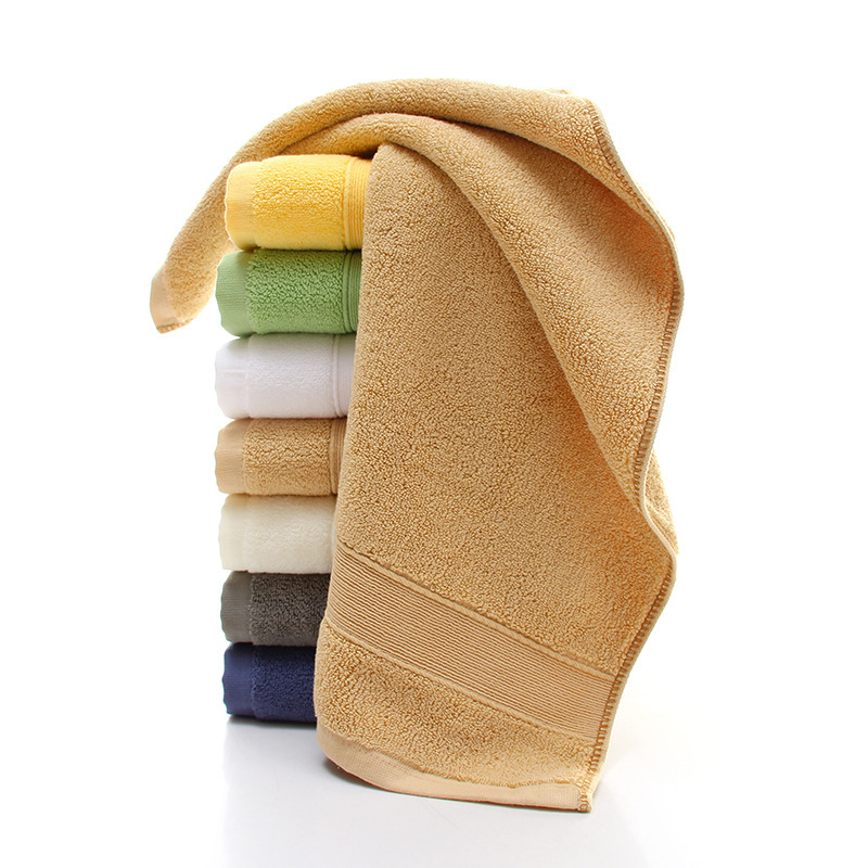 Pure Cotton Thickened Absorbent Class a Towel Wholesale Long-Staple Cotton Towel 170g Face Towel Gift Embroidered Towel Set
