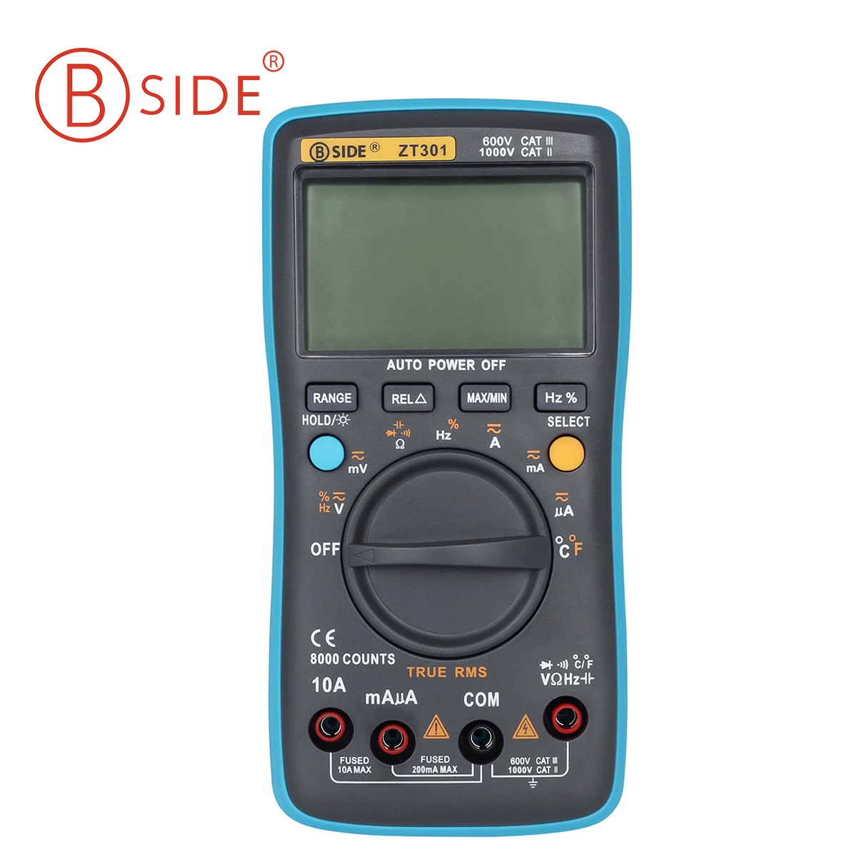 ZT301 истинное эффективное значение Цифровой мультиметр 8000 слов многофункциональный стол с большим экраном новый AliExpress горячая распродажа