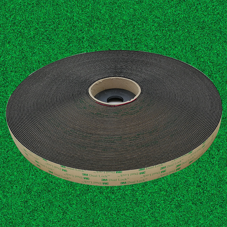 Supply 3MSJ4575 High Adhesive Back Adhesive Velcro Ultra Thin Black Strong Velcro with Repeated Buckle Mushroom Buckle