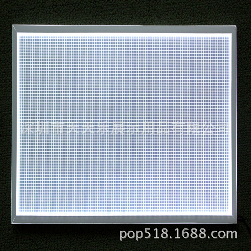 厂家销售亚克力LED超薄水晶灯箱 新颖个性时尚 精品价廉