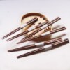 Japanese -style creative stickers wooden chopsticks Indonesian iron wood chopstick pointed chopsticks