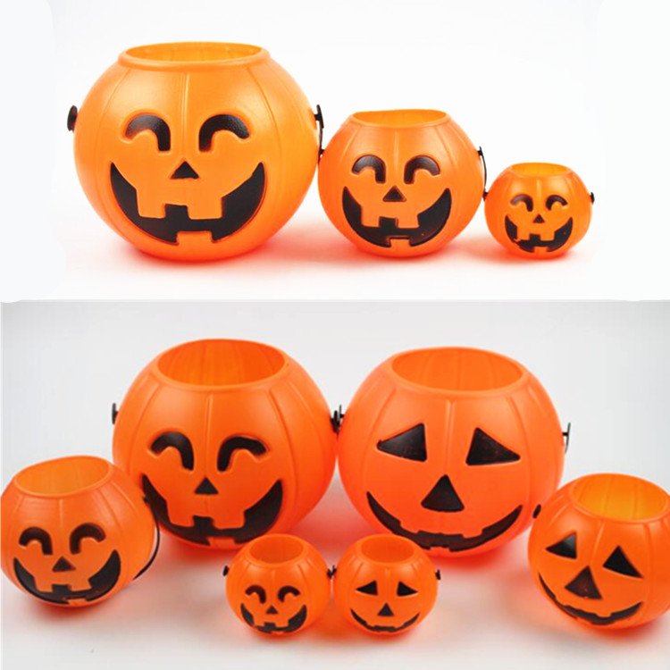 Halloween Decorations Pumpkin Lantern Candy Jar Ghost Festival Kindergarten Children Toy Portable Pumpkin Bucket Lantern Props Halloween Decorations Pumpkin Lantern Candy Jar Ghost Festival Kindergarten Children Toy Portable Pumpkin Bucket Lantern Props